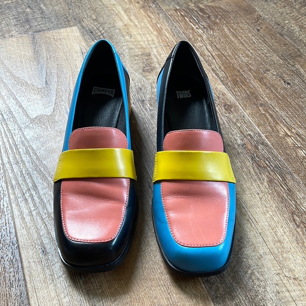 CAMPER Twins Loafers Size 38